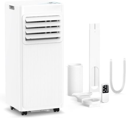 10000 BTU Portable Air Conditioners for Rooms up to 550 Sq Ft, 4 Modes Portable AC Unit with Cool/Fan/Dehumidifier/Sleep AC4216L