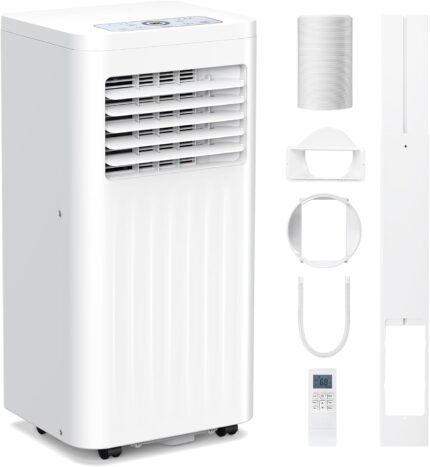 10000 BTUs Portable Air Conditioners with cooling/dehumidification/fan/sleep mode A5412