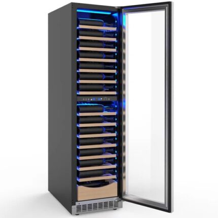 17.72″ 111 Bottles Dual Zone Built-in/Freestanding Wine Refrigerator
