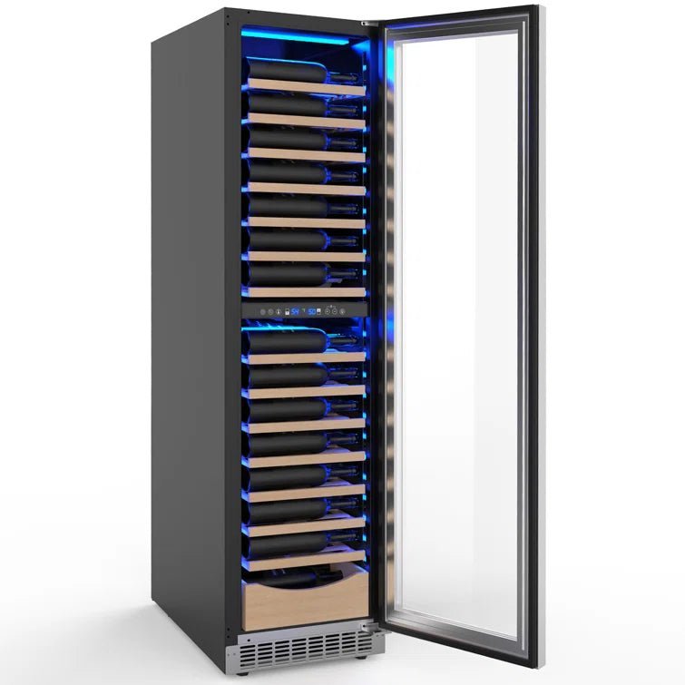 1772-111-bottles-dual-zone-built-infreestanding-wine-refrigerator-2638426 17.72″ 111 Bottles Dual Zone Built-in/Freestanding Wine Refrigerator