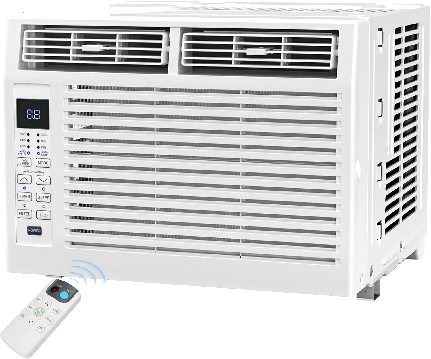 6000-btu-window-air-conditioner-6-in-1-modes-air-conditioner-window-unit-with-remote-control-5323319 6,000 BTU Window Air Conditioner, 6 in 1 Modes Air Conditioner Window Unit with Remote Control