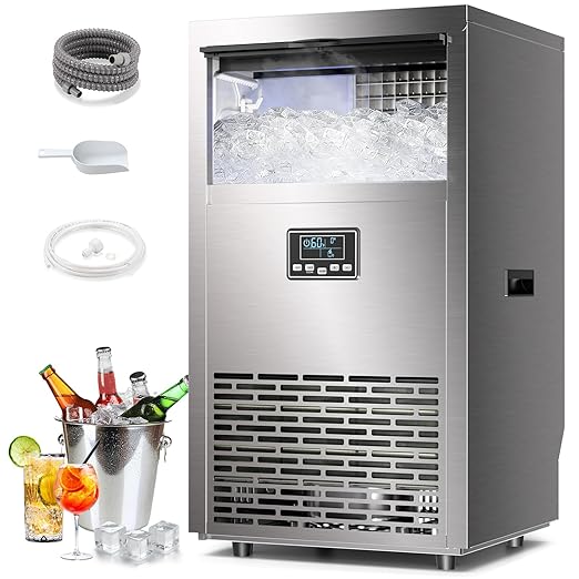 antarctic-star-100lbs24h-commercial-ice-maker-58045rci0-steel-6373433 Antarctic Star 100Lbs/24H Commercial Ice Maker 58045RCI0-STEEL