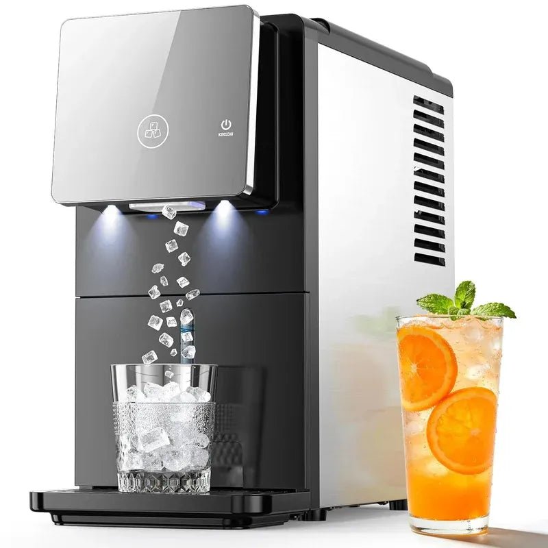 antarctic-star-33lbs24h-countertop-nugget-ice-maker-8820115 33LBS/24H Countertop Nugget Ice Maker Pebble Sonic Ice Machine Countertop, Touch-Free Ice, Self-Cleaning, Mistalo Drop Slim for Home Kitchen Office