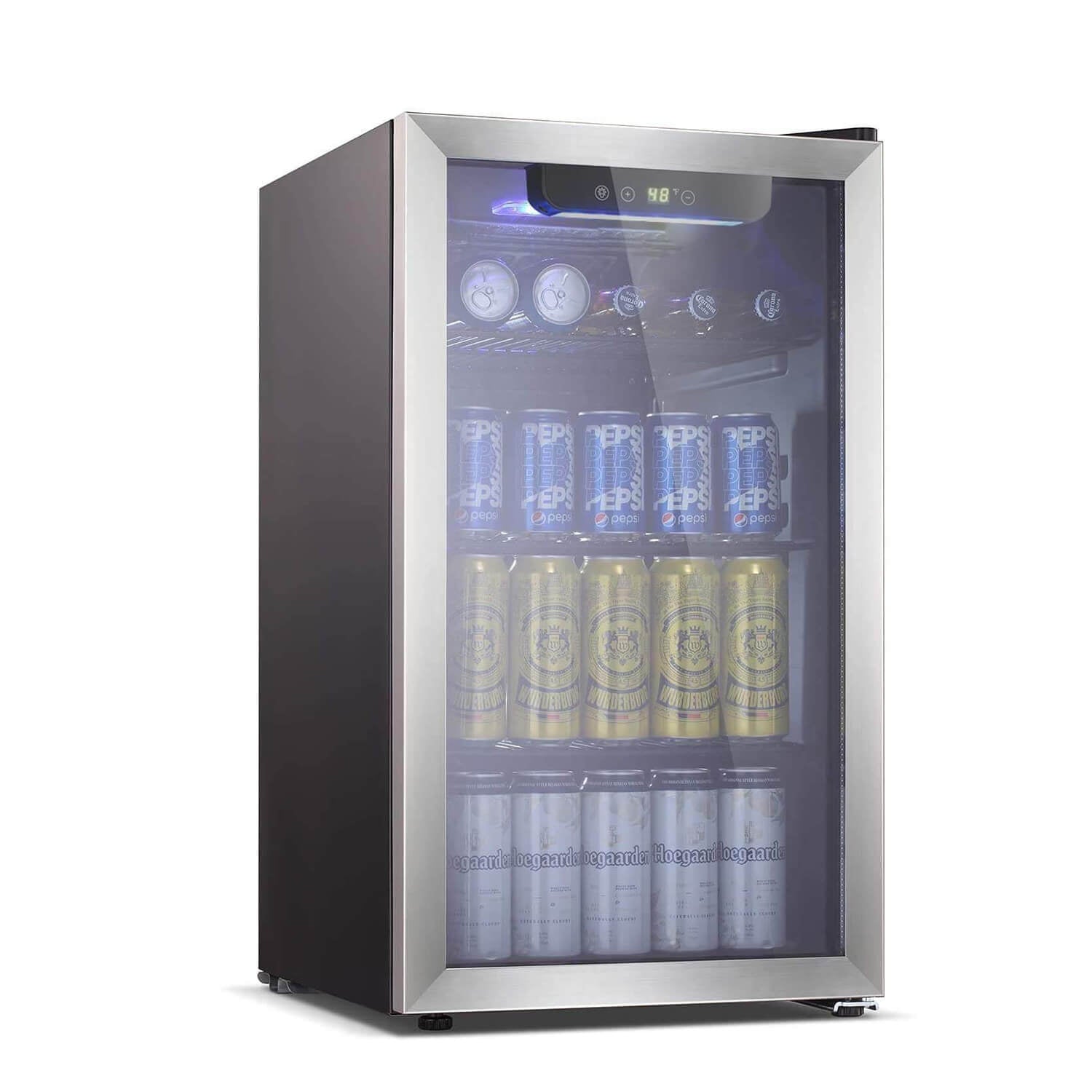 antarctic-star-beverage-refrigerator-145-can-mini-fridge-with-adjustable-removable-shelves-4409315 Antarctic Star Beverage Refrigerator -145 Can Mini Fridge with Adjustable Removable Shelves