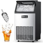 Antarctic Star Commercial Ice Makers Machine Stainless Steel Makers Freestanding