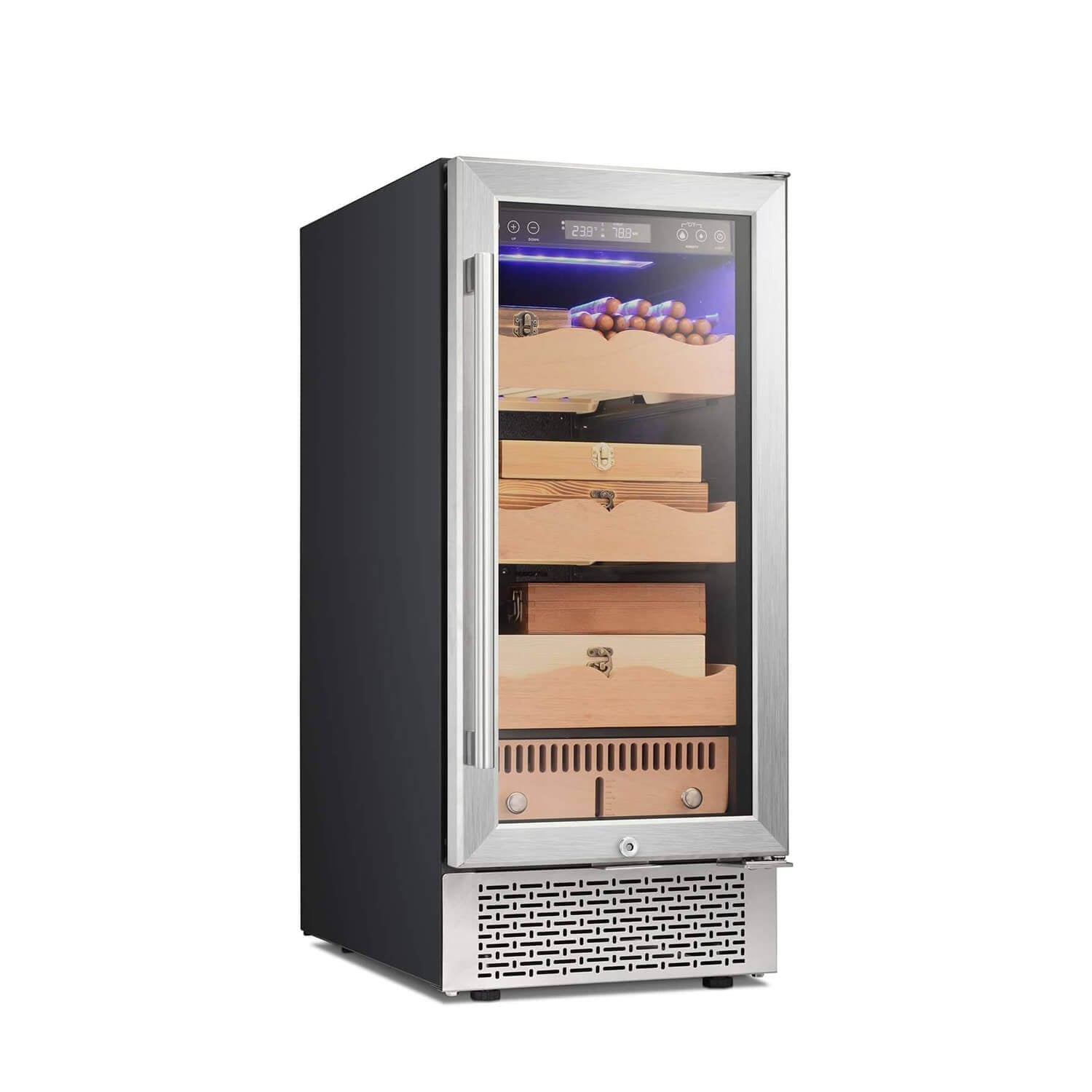 antarctic-star-electronic-cigar-cooler-humidor-15-buit-in-glass-door-cigar-cabinet-5584702 Antarctic Star Electronic Cigar Cooler Humidor, 15” Buit-in Glass Door Cigar Cabinet