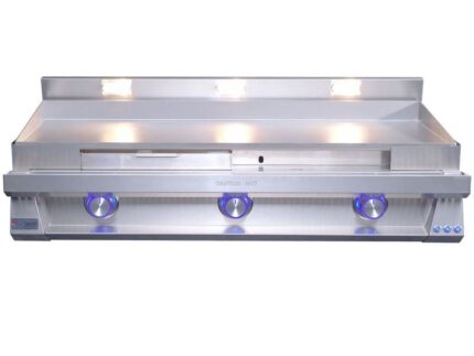 Le Griddle Pro Series 105 41-Inch 3-Burner Gas Griddle with Lights - 3mm Plate