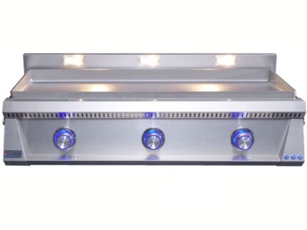 Le Griddle Pro Series 105 41-Inch 3-Burner Gas Griddle with Lights - 6mm Plate