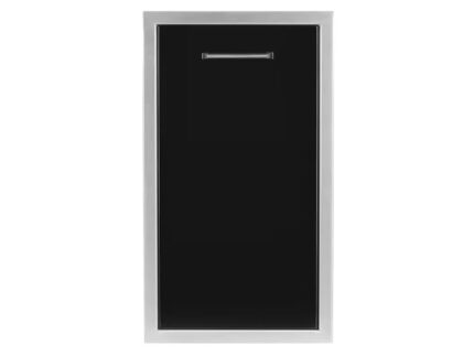 Wildfire 14 X 26 Black 304 Stainless Steel Roll Out Trash Drawer