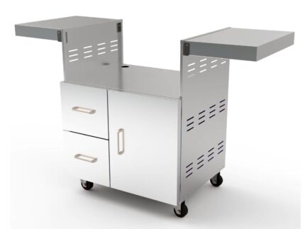Wildfire 304 Stainless Steel 30-Inch Griddle Cart